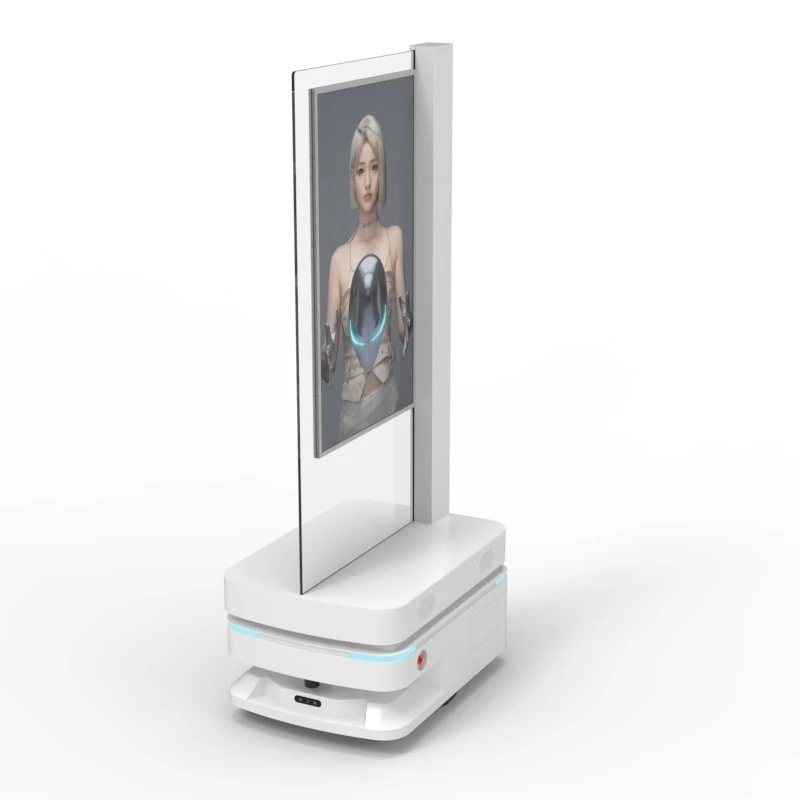 Mobile Dual-Screen Advertising Robot price
